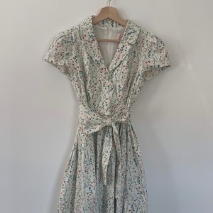 Gal Meets Glam Floral Shirtdress